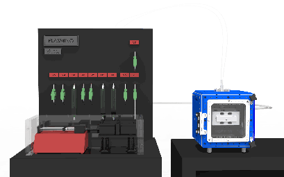 Réacteur plasma DBD à pression atmosphérique